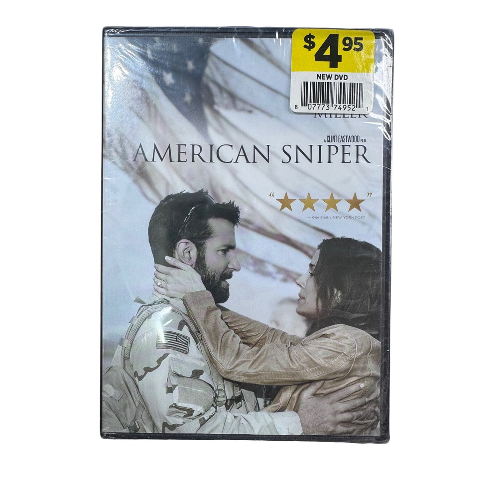 American Sniper DVD Clint Eastwood Film New‎ Sealed